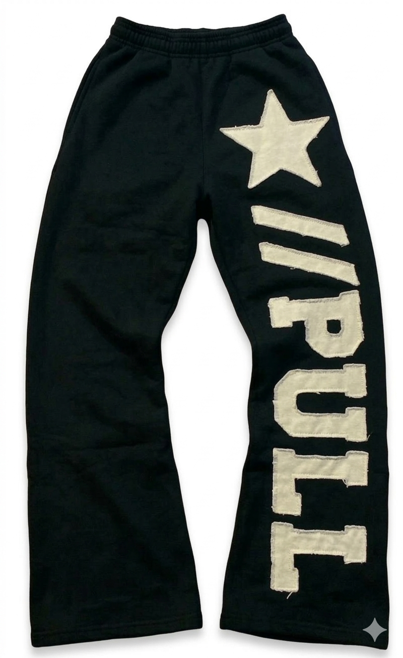 //PULL Sweats Black